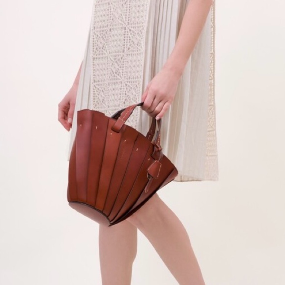 ✨NWT✨Boldrini Selleria Opera Insipired Leather Tote Bag